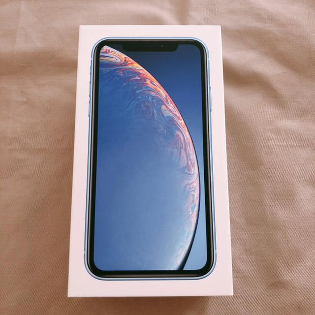 Apple(アップル)の iPhone XR 64GB ブルー スマホ/家電/カメラのスマートフォン/携帯電話(スマートフォン本体)の商品写真