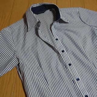 スーツカンパニー(THE SUIT COMPANY)のブリックハウス ストライプシャツ(シャツ/ブラウス(半袖/袖なし))