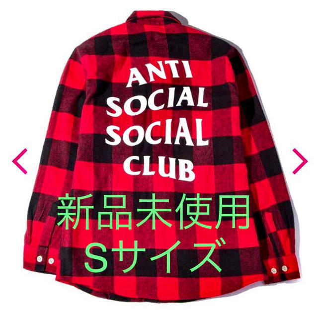 ANTI SOCIAL SOCIAL CLUB 厚手チェック柄ネルシャツ