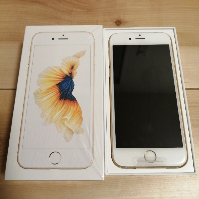 【値下げ】iphone6s 32gb ゴールド　SIMフリー　新品