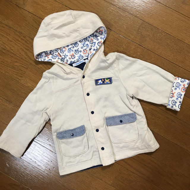 familiar(ファミリア)のファミリア パーカー キッズ/ベビー/マタニティのキッズ服男の子用(90cm~)(ジャケット/上着)の商品写真