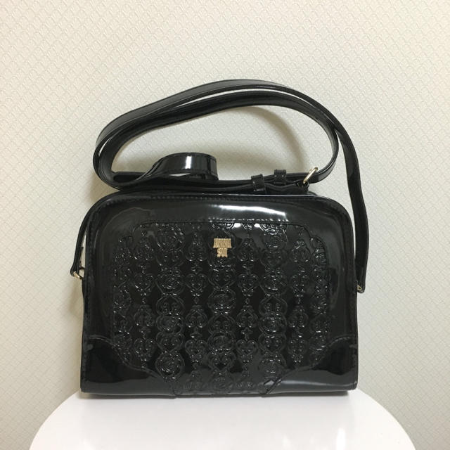 ANNA SUI - 【ANNA SUIアナスイ】ショルダーバッグ 黒の通販 by ay07's shop｜アナスイならラクマ