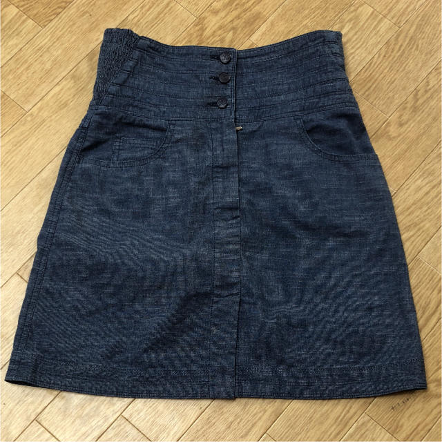 値下げ!USED シャネル デニム ミニスカート 独特の上品 9879円 www