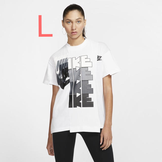 sacai NIKE HYBRID Tシャツ