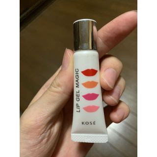 コーセー(KOSE)のKOSE リップ ジェル マジック 口紅コート (リップグロス)