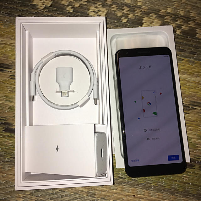 Pixel 3a(64GB ブラック) SIMロック解除済み！ 美品