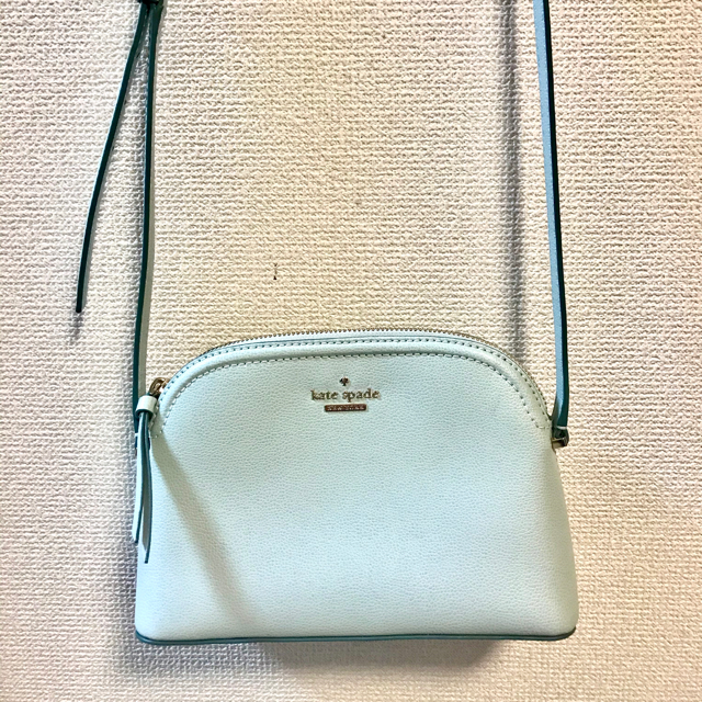 【美品】値下げ　即決　Kate Spade ショルダーバッグ ミントグリーン