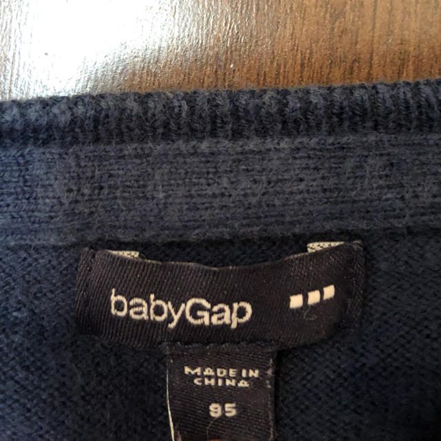 babyGAP(ベビーギャップ)のお値下げ！Baby gap女の子95 カーディガン キッズ/ベビー/マタニティのキッズ服女の子用(90cm~)(カーディガン)の商品写真