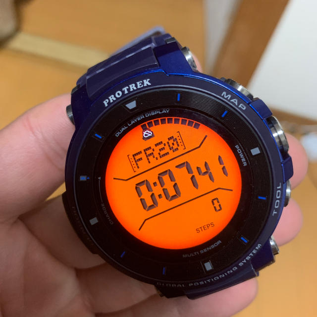 パーティを彩るご馳走や CASIO - wsd-f30 smart PROTREK 腕時計(デジタル)