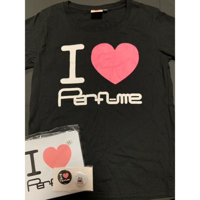 I LOVE Perfume 復刻版 Tシャツ　結成10周年記念グッズ アイラブ