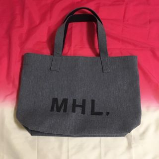 マーガレットハウエル(MARGARET HOWELL)のMHL. トートバッグ ウール生地 グレー マーガレットハウエル(トートバッグ)