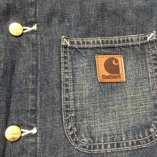 carhartt - カーハートカバーオール 裏地無し チョアコートの carhartt - カーハートカバーオール 裏地無し チョアコートの