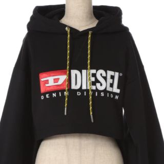 diesel ロゴパーカー 袖柄