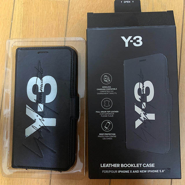 Y-3(ワイスリー)のY-3 iphone X/XS ケース 手帳型 2way 期間限定値下げ スマホ/家電/カメラのスマホアクセサリー(iPhoneケース)の商品写真
