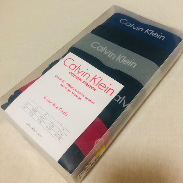 Calvin Klein(カルバンクライン)の[春野様専用] カルバンクライン  ボクサーパンツ  4枚セット メンズのアンダーウェア(ボクサーパンツ)の商品写真