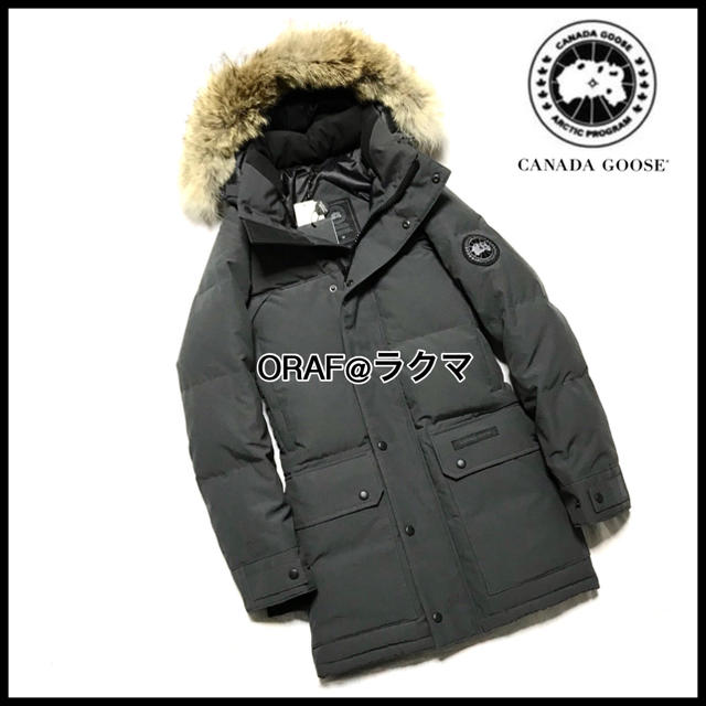 CANADA GOOSE(カナダグース)のカナダグース エモリー BLACK LABEL パーカ ダウン メンズ XS メンズのジャケット/アウター(ダウンジャケット)の商品写真