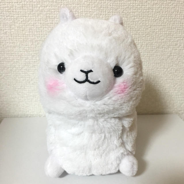 まねっこアルパカ☆箱あり☆中古☆美品 エンタメ/ホビーのおもちゃ/ぬいぐるみ(ぬいぐるみ)の商品写真