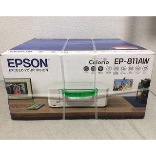 エプソン(EPSON)の【新品未使用3年保証付】EPSON プリンター EP-811AW(PC周辺機器)