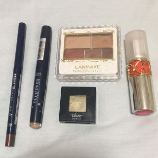 エチュードハウス(ETUDE HOUSE)のシャドウ×3、アイライナー、口紅セット売り(アイシャドウ)