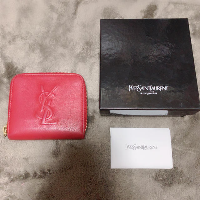 YSL.二つ折り財布