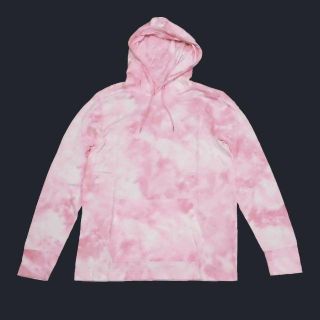 ホリスター(Hollister)の★新品★ホリスター★タイダイ長袖パーカーTシャツ (Pink/XL)(パーカー)