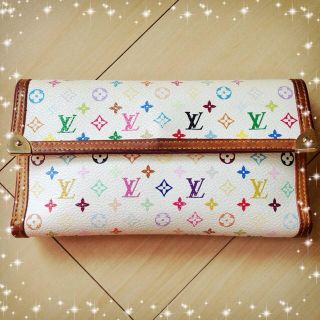 ルイヴィトン(LOUIS VUITTON)のマルチカラー♡長財布♡(財布)