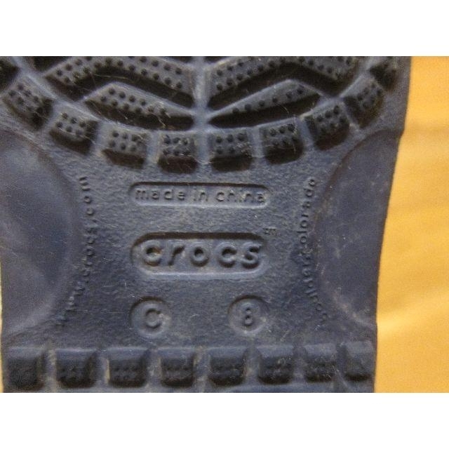 crocs(クロックス)のクロックス　クロックバンド2.0サンダル【C8/15.5㎝】ネイビー キッズ/ベビー/マタニティのキッズ靴/シューズ(15cm~)(サンダル)の商品写真
