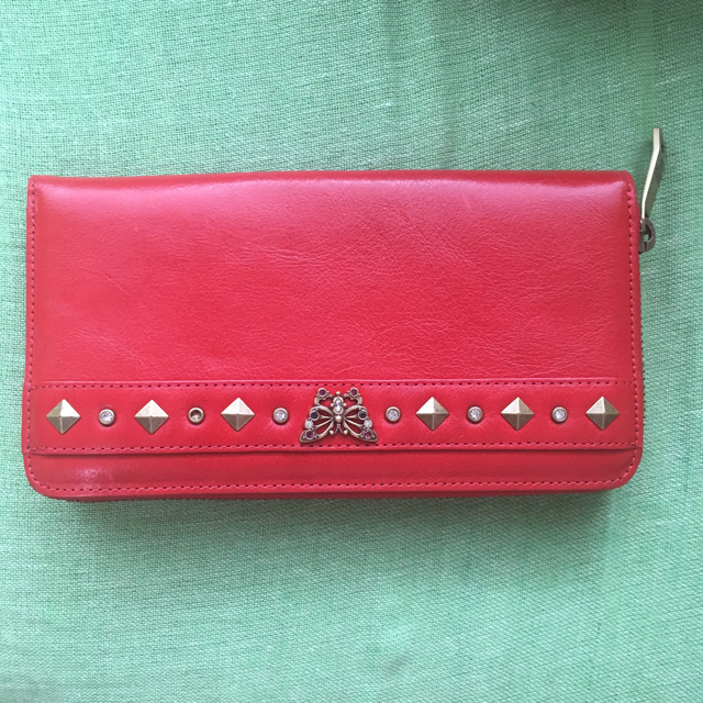 ANNA SUI(アナスイ)の☆真っ赤キュートなアンナスイ長財布 レディースのファッション小物(財布)の商品写真