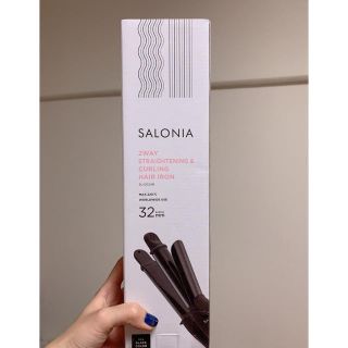 パナソニック(Panasonic)のSALONIA 海外対応 コテ アイロン(ヘアアイロン)