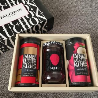 タカシマヤ(髙島屋)のFAUCHON 紅茶&ジャムセット(茶)