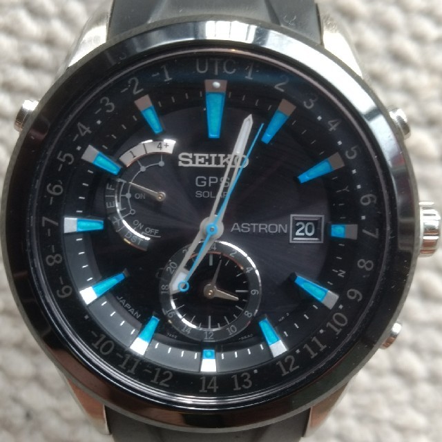 SEIKO アストロン GPS 電波 ソーラーSAST009 7X52-0AB024mm ○腕周り