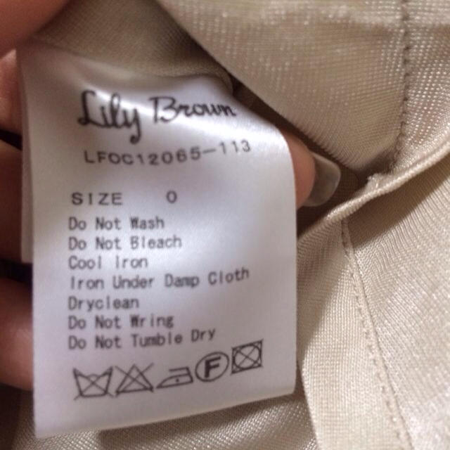 Lily Brown(リリーブラウン)のLilyBrown♡3Dフラワーワンピ レディースのワンピース(ミニワンピース)の商品写真