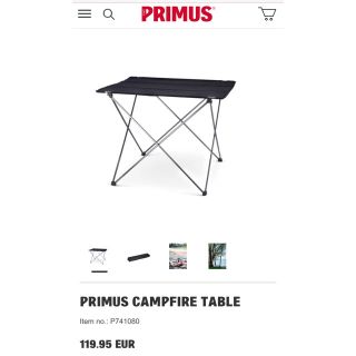 プリムス(PRIMUS)の海外限定 定価$119.95 primus テーブル(テーブル/チェア)