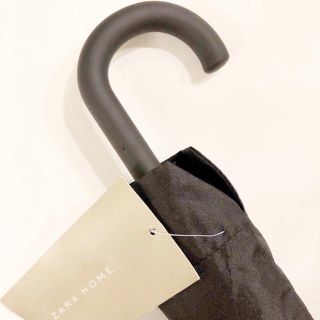 ザラホーム(ZARA HOME)の新品 ZARA HOME ザラホーム ブラックカラー 折りたたみ傘(傘)