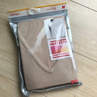 ユニクロ(UNIQLO)のUNIQLO 専用　ヒートテック Ｖネック 9分袖 メンズ ベージュ M 新品(その他)