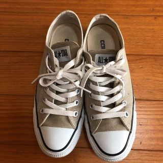 コンバース(CONVERSE)のコンバース ベージュ 23.5(スニーカー)