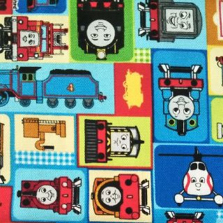 トーマス THOMAS&FRIENDS 110×50 布地(生地/糸)