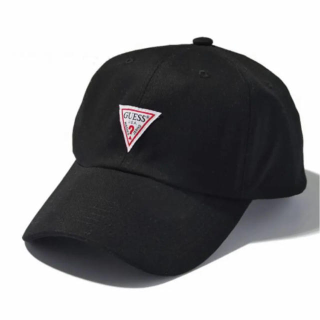 GUESS(ゲス)のゲス キャップ 美品 人気のブラック レディースの帽子(キャップ)の商品写真