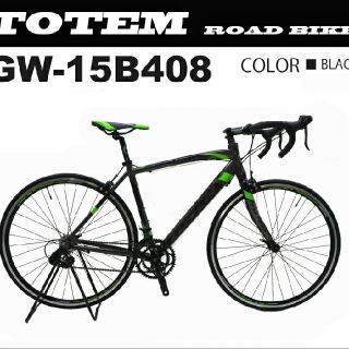 シマノ(SHIMANO)のTOTEMロードバイク15B408デュアルコントロールレバー軽量アルミ500黒(自転車本体)