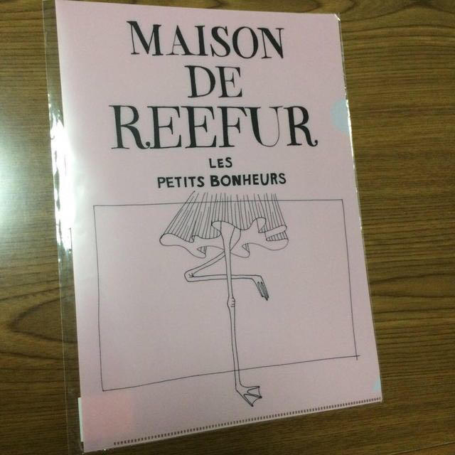 Maison de Reefur(メゾンドリーファー)のreefur♡クリアファイル インテリア/住まい/日用品のインテリア/住まい/日用品 その他(その他)の商品写真