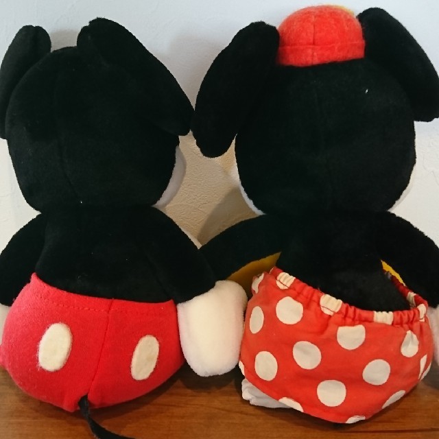 ミッキーマウス&ミニーマウスの人形