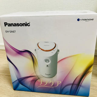 パナソニック(Panasonic)のPanasonic スチーマー ナノケア EH-SA67 新品未使用 アロマ付(フェイスケア/美顔器)