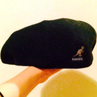 カンゴール(KANGOL)のカンゴール/ハンチング黒(ハンチング/ベレー帽)
