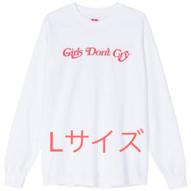 L　GIRLS DON'T CRY Tシャツ バタフライ　レディースサイズ