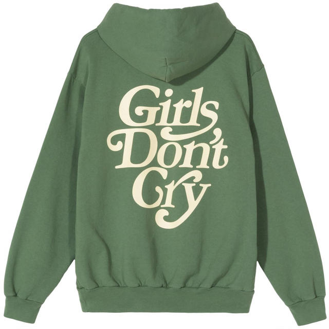 girls don't cry hoodie M グリーン