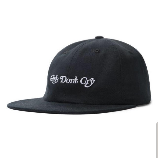 GDC(ジーディーシー)のGirls Don't Cry panel cap 黒　gdc GDC メンズの帽子(キャップ)の商品写真
