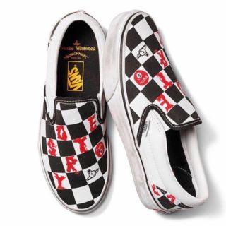 ヴィヴィアンウエストウッド(Vivienne Westwood)のVANS×VIVIENNE WESTWOOD Slip-on (スニーカー)