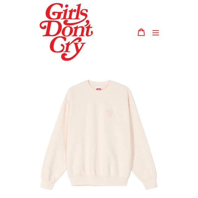 GDC TONAL CREWNECK SWEATSHIRT GIRLSクルーネックスウェット新品