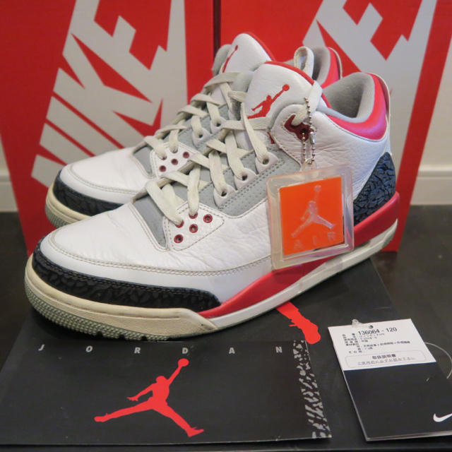 Air Jordan 3 Retro 'FIRE RED'