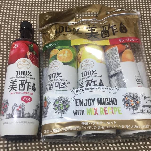 コストコ(コストコ)の☆コストコ☆100%美酢4本セット 食品/飲料/酒の健康食品(その他)の商品写真